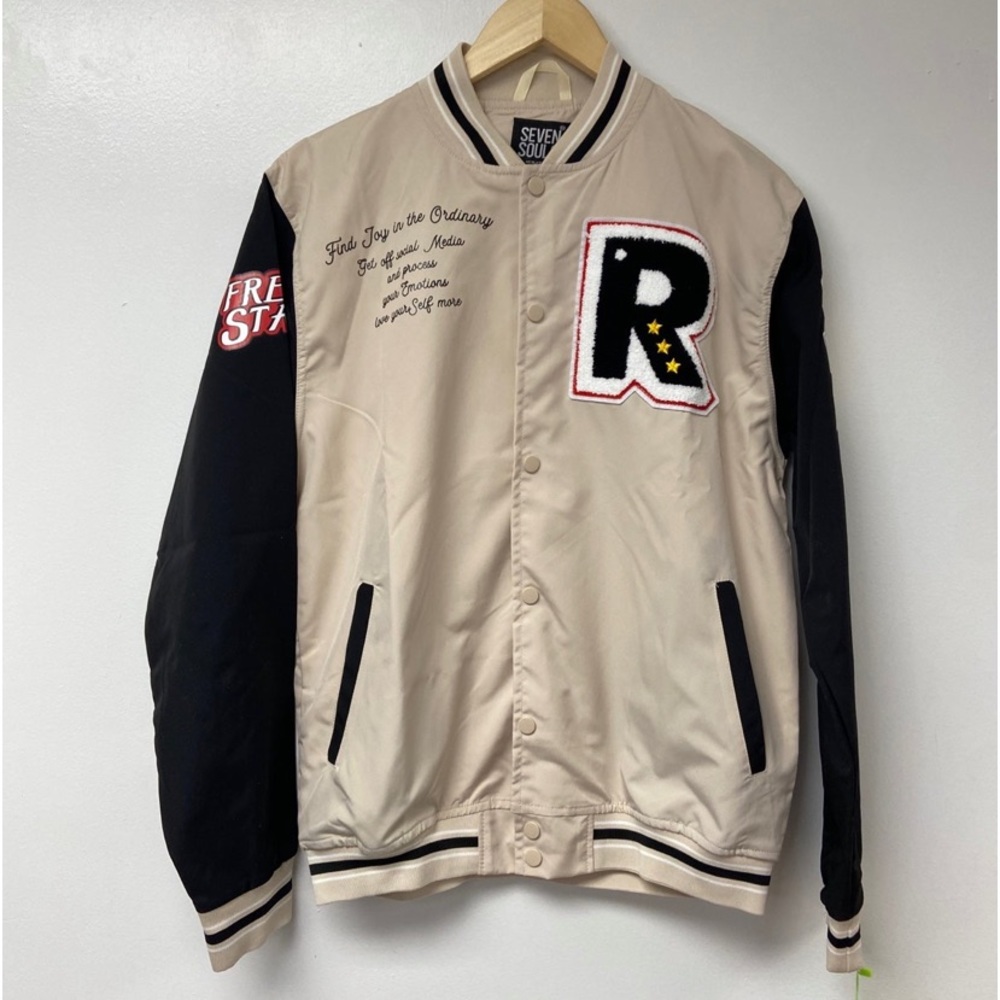 SEVEN SOULS MEN’S VARSITY JACKET M